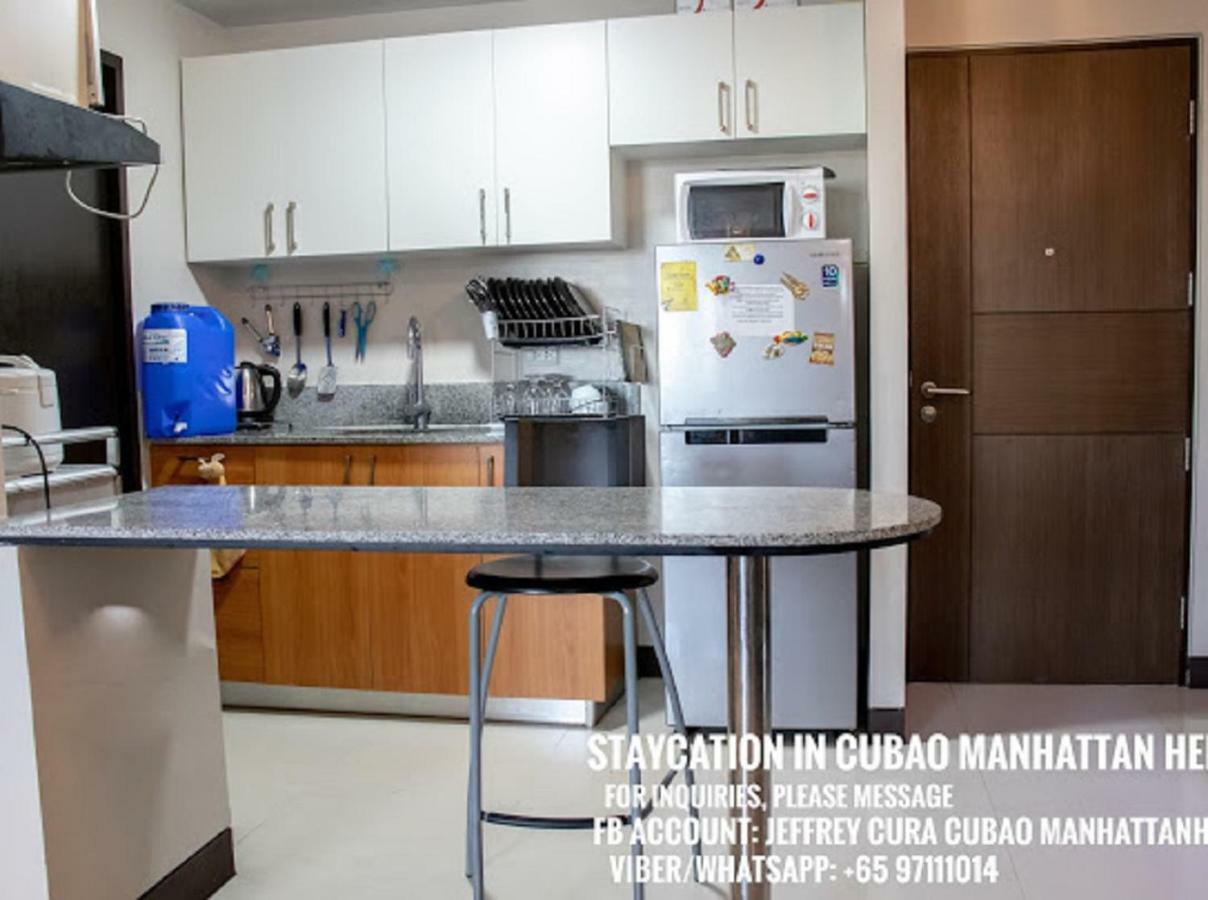 Cubao Manhattan Heights Unit 5A Tower C Кесон-Сіті Екстер'єр фото